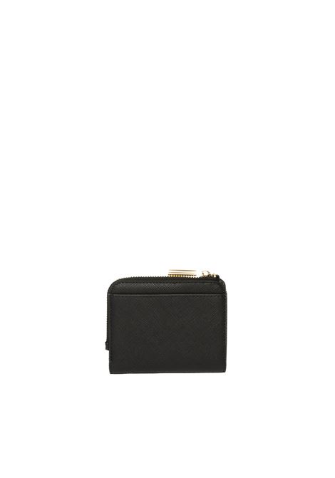 Black logo wallet LIU JO | AA5171E0087CARDCASE-22222